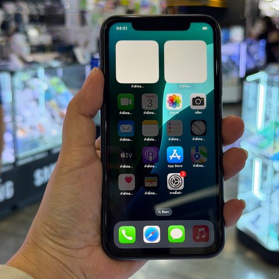 128 GB iPhone11 128GB สีดำ โมเดลCH(ใส่ได้2ซิม) สภาพสวยมากๆ🔥🔥