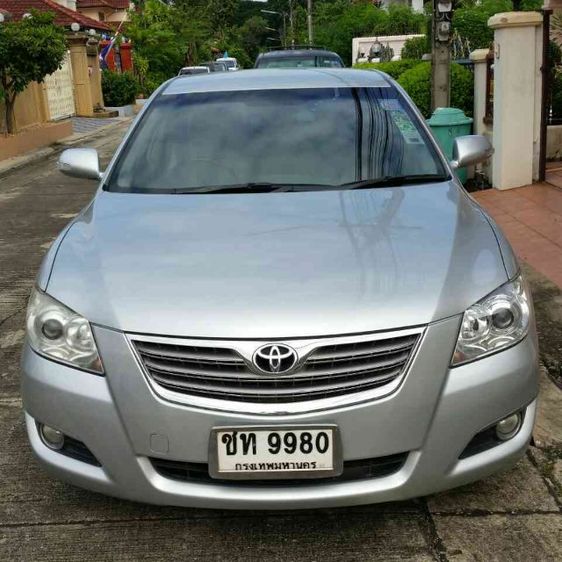 Toyota Camry 2007 2.0 G Sedan เบนซิน ไม่ติดแก๊ส เกียร์อัตโนมัติ เทา