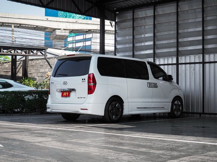 Hyundai H-1  2022 2.5 Elite Utility-car ดีเซล ไม่ติดแก๊ส เกียร์อัตโนมัติ ขาว รูปที่ 4