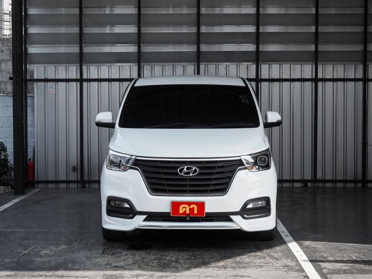 Hyundai H-1  2022 2.5 Elite Utility-car ดีเซล ไม่ติดแก๊ส เกียร์อัตโนมัติ ขาว รูปที่ 2