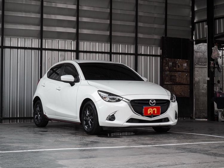 Mazda Mazda 2 2019 1.3 Sports High Connect Sedan เบนซิน ไม่ติดแก๊ส เกียร์อัตโนมัติ ขาว รูปที่ 3