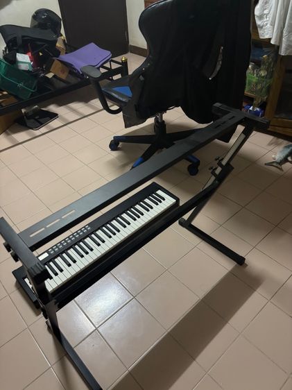 Badger BX-2 คีย์บอร์ด Keyboards 61คีย์สภาพใหม่มาก แทบไม่ได้ใช้ อุปกรณ์ครบ (กระเป๋า  ขาตั้ง  สายชาร์จ) เหมาะสำหรับมือใหม่ รูปที่ 4