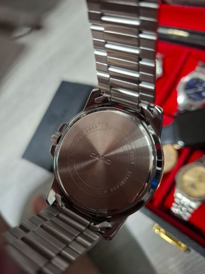 นาฬิกา casio สีดำ สายสเเตนเลท รูปที่ 2