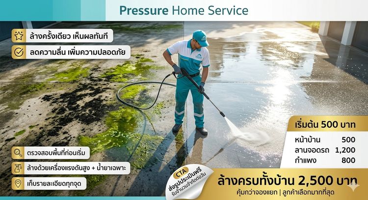 บริการล้างพื้นแรงดันสูง รูปที่ 7