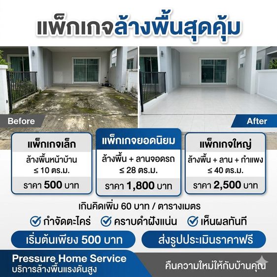 บริการล้างพื้นแรงดันสูง รูปที่ 5