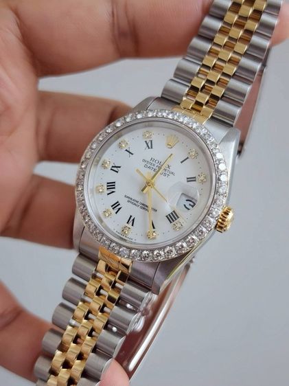 Rolex oyster perpetual date just Ref16233 รูปที่ 3