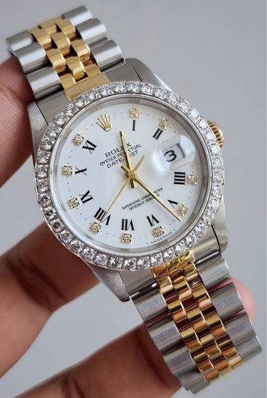 Rolex oyster perpetual date just Ref16233 รูปที่ 2