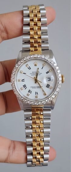 Rolex oyster perpetual date just Ref16233 รูปที่ 4