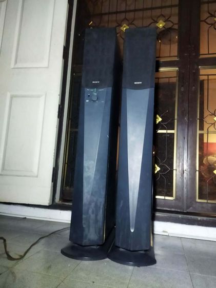 ลำโพง Sony SA-DD7 งานช่าง สายไฟขาดหลายจุด ไฟ 220 มีขยายในตัว