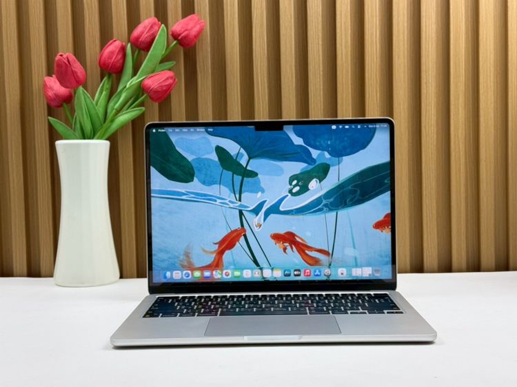 Apple แมค โอเอส 8 กิกะไบต์ อื่นๆ ไม่ใช่ MacBook Air 13.6-inch M3 2024 Ram8GB SSD256GB Silver