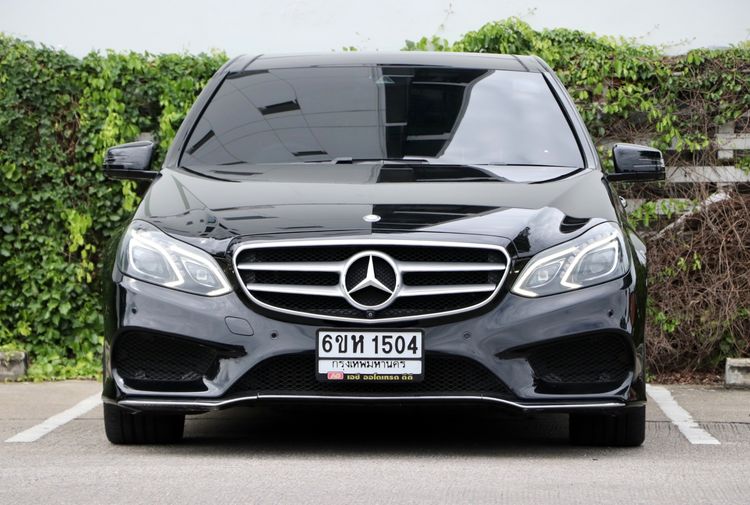 Mercedes-Benz E-Class 2015 E300 2.2 BlueTEC Hybrid Exclusive Sedan ดีเซล ไม่ติดแก๊ส เกียร์อัตโนมัติ ดำ รูปที่ 2