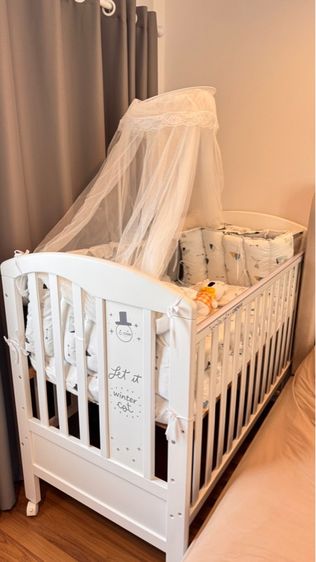 เตียงเด็ก Winter Cot x CAMERA รูปที่ 8