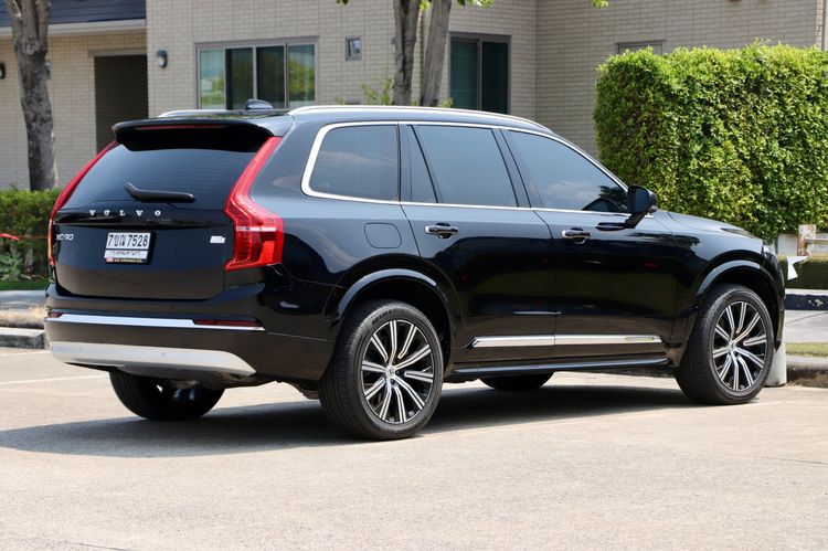 Volvo XC90 2023 2.0 Recharge T8 Inscription 4WD Utility-car ปลั๊กอินไฮบริด (PHEV) ไม่ติดแก๊ส เกียร์อัตโนมัติ ดำ รูปที่ 4