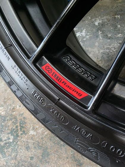 ถอดจากรถผมเอง ทรงEnkai RS05RR ขอบ18นิ้วกว้าง8.5 off35 ยางมิชลิน225 50R18  รูปที่ 10