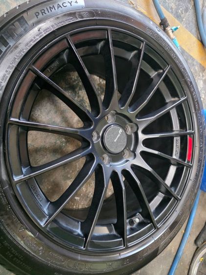 ถอดจากรถผมเอง ทรงEnkai RS05RR ขอบ18นิ้วกว้าง8.5 off35 ยางมิชลิน225 50R18  รูปที่ 3