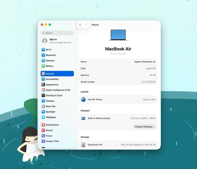 MacBook Air 15-inch M3 2024 Ram16GB SSD512GB Silver รูปที่ 12