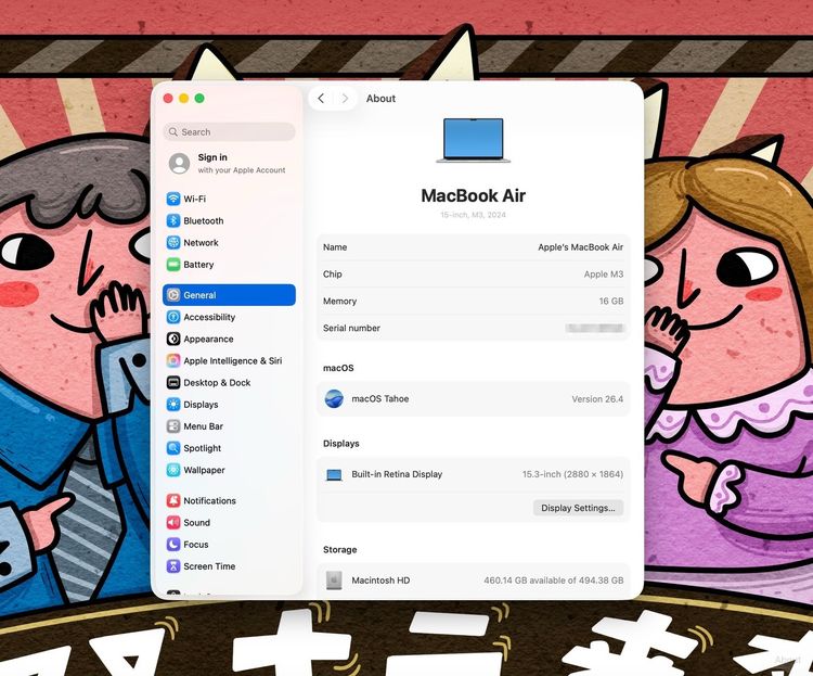 MacBook Air 15-inch M3 2024 Ram16GB SSD512GB Silver รูปที่ 12