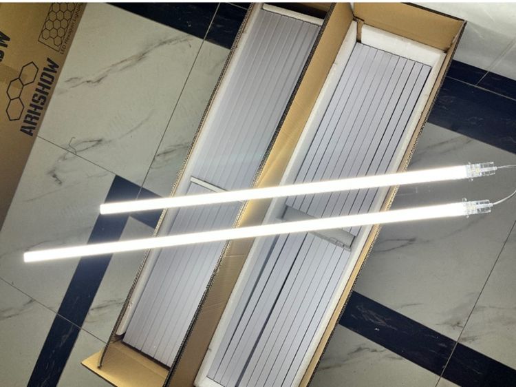 ไฟ LED ทรงรังผึ้งหกเหลี่ยม สำหรับโรงรถและคาร์แคร์ ระบบไฟ AC220V รูปที่ 11