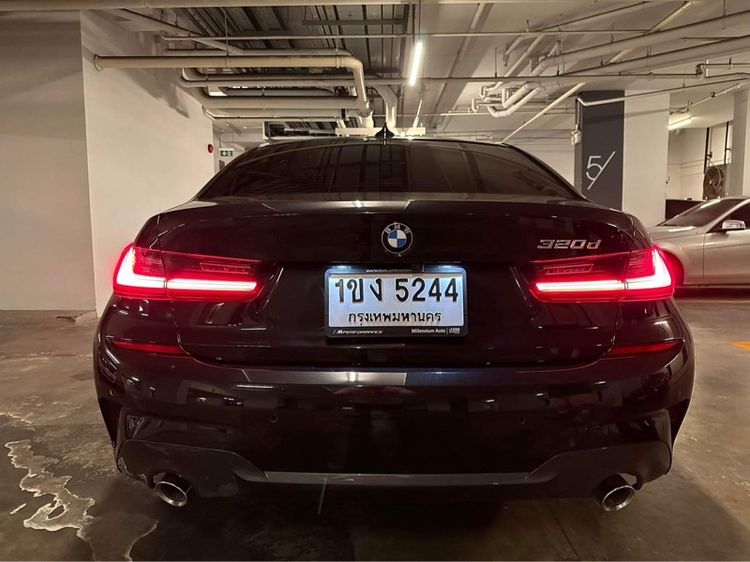 BMW Series 3 2020 320d Sedan ดีเซล เกียร์อัตโนมัติ ดำ รูปที่ 3