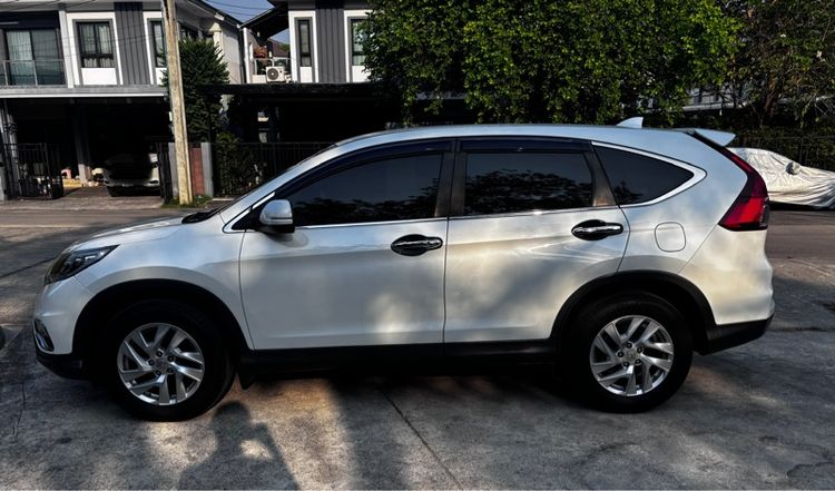 Honda CR-V 2015 Utility-car เบนซิน ไม่ติดแก๊ส เกียร์อัตโนมัติ ขาว รูปที่ 2