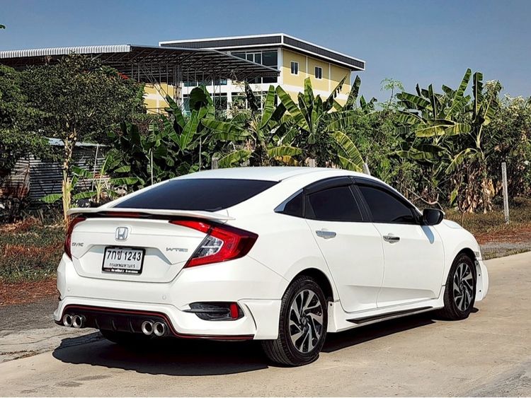 Honda Civic 2018 1.8 EL i-VTEC Sedan เบนซิน ไม่ติดแก๊ส เกียร์อัตโนมัติ ขาว รูปที่ 4