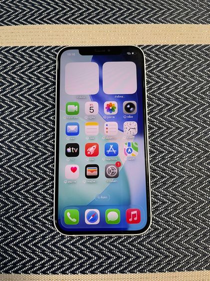 iPhone12 128GB สีขาว เครื่องศูนย์ โมเดลTH สภาพสวยมากๆ ครบยกกล่อง🔥🔥