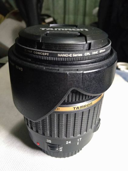 เลนส์ fixed เลนส์ TAMRON 17-50 f2.8 (IF) ไม่มีกันสั่น + CPL KF Concept NANO C เมาท์ Canon EF ไร้รา ฝ้า ฝุ่น