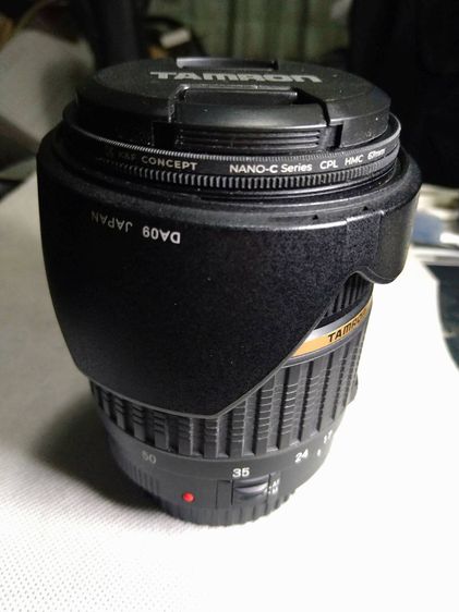เลนส์ TAMRON 17-50 f2.8 (IF) ไม่มีกันสั่น + CPL KF Concept NANO C เมาท์ Canon EF ไร้รา ฝ้า ฝุ่น รูปที่ 2