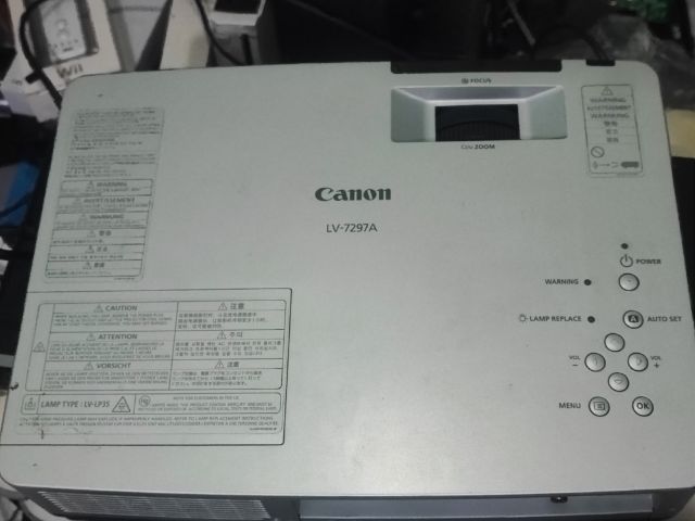 projector canon LV-7297A สภาพดี ใช้งานปกติ รูปที่ 2