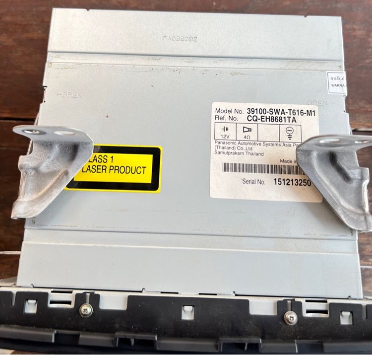 วิทยุติดรถ HONDA CRV GEN3 รูปที่ 2