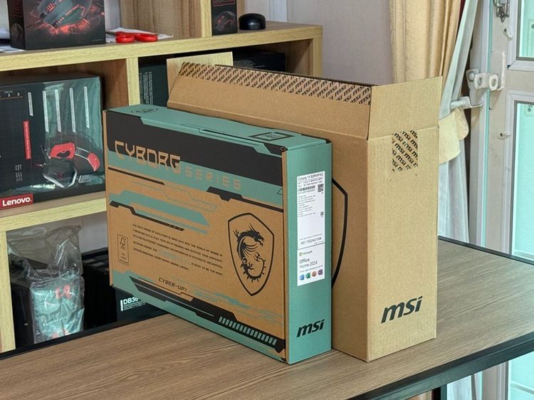 MSI Cyborg 15 B2RWFKG-058TH Intel Core 7 240H SSD512GB RAM16GB RTX 5060 (8GB GDDR7)เครื่องใหม่ตัวโชว์ อุปกรณ์ครบกล่องประกันศูนย์ รูปที่ 9