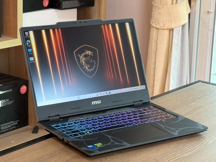 MSI Cyborg 15 B2RWFKG-058TH Intel Core 7 240H SSD512GB RAM16GB RTX 5060 (8GB GDDR7)เครื่องใหม่ตัวโชว์ อุปกรณ์ครบกล่องประกันศูนย์ รูปที่ 2