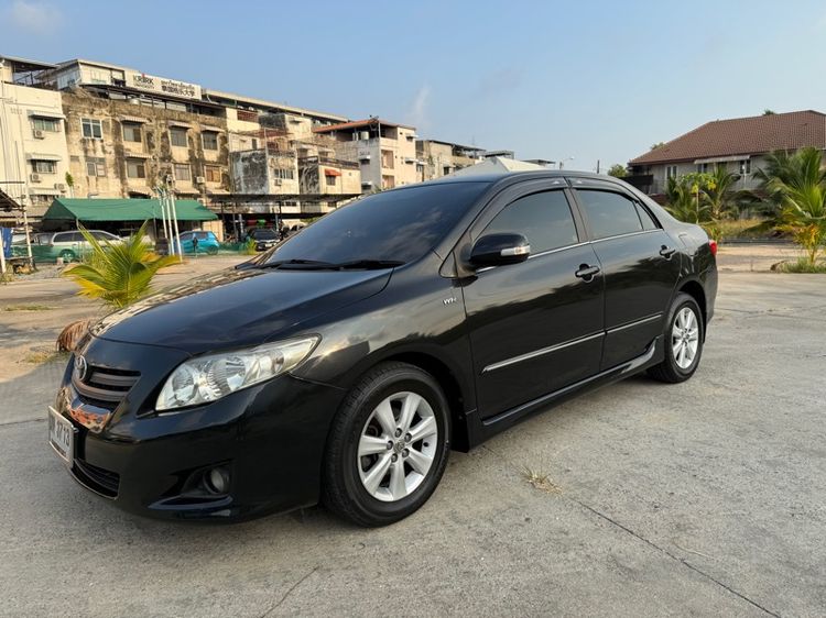 Toyota Altis 2008 1.6 G Sedan เบนซิน ไม่ติดแก๊ส เกียร์อัตโนมัติ ดำ รูปที่ 2