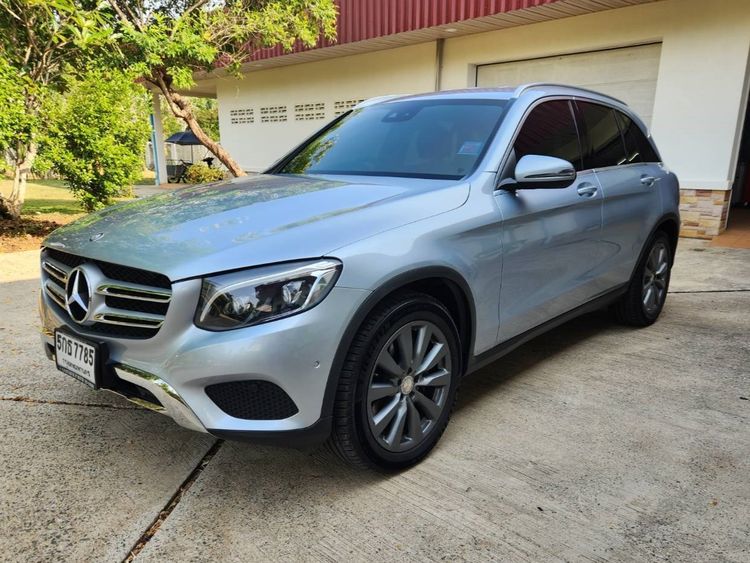 Mercedes-Benz GLC-Class 2016 GLC250d Utility-car ดีเซล ไม่ติดแก๊ส เกียร์อัตโนมัติ เทา รูปที่ 2