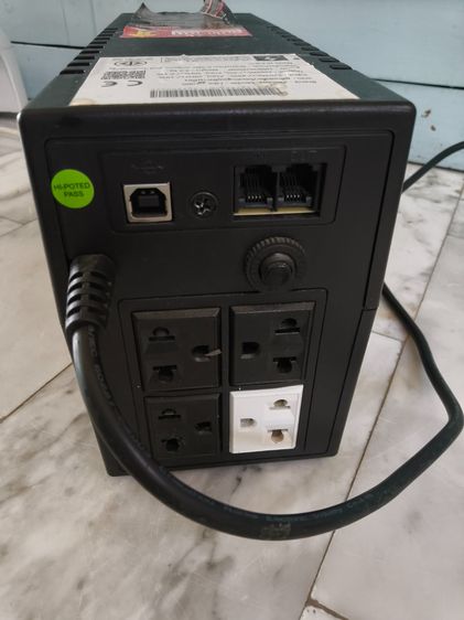 UPS สำหรับ PC และ Notebook - Zircom 1000V-500W รูปที่ 2