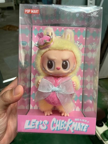 พร้อมส่ง THE MONSTERS Let's Checkmate Series-Vinyl Plush Hanging Card