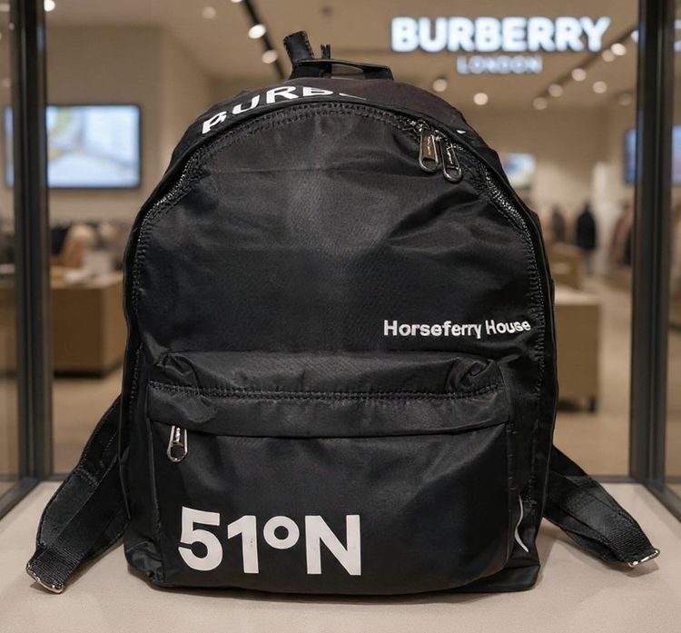BURBERRY Coordinates Backpack Horseferry House 51°N 
