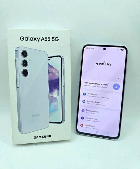 A55 5G  Ram12 256 GB เครื่องสวย ครบกล่อง ศูนย์ไทย  รูปที่ 9