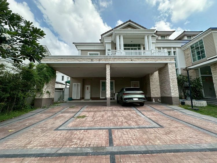 ขายบ้านเดี่ยว 2 ชั้น หมู่บ้านนาราสิริ บางนา ทำเลดี เดินทางสะดวก