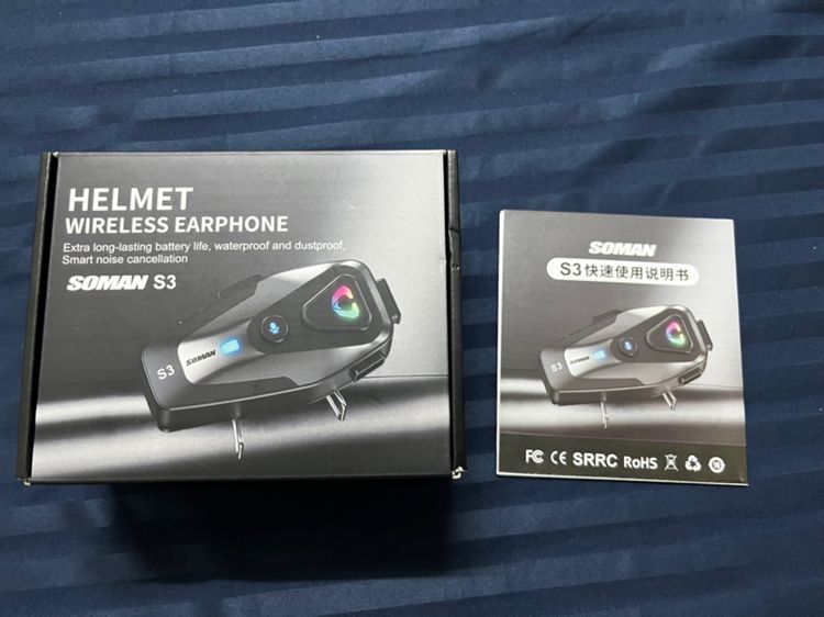 Soman S3 บลูทูธ ติดหมวกกันน๊อค รูปที่ 5