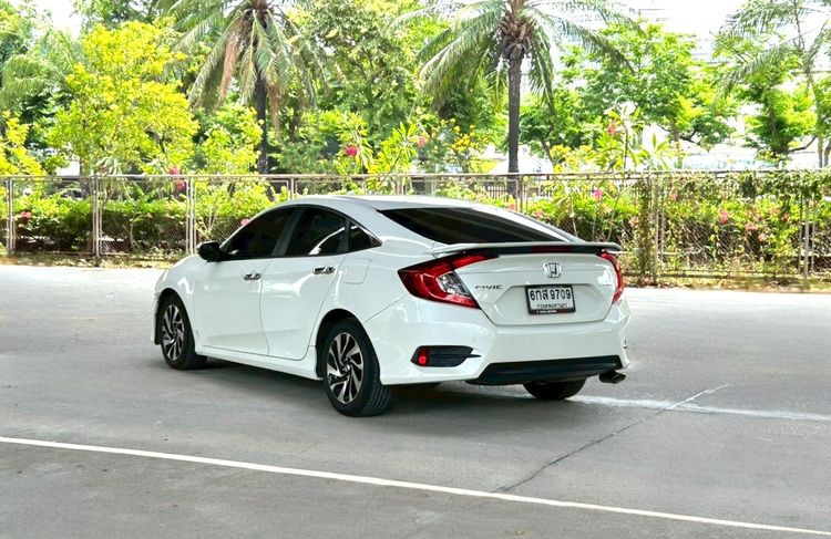 Honda Civic 2017 1.8 EL i-VTEC Sedan เบนซิน ไม่ติดแก๊ส เกียร์อัตโนมัติ ขาว รูปที่ 4