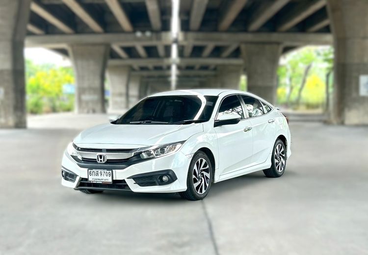 รถ Honda Civic 1.8 EL i-VTEC สี ขาว