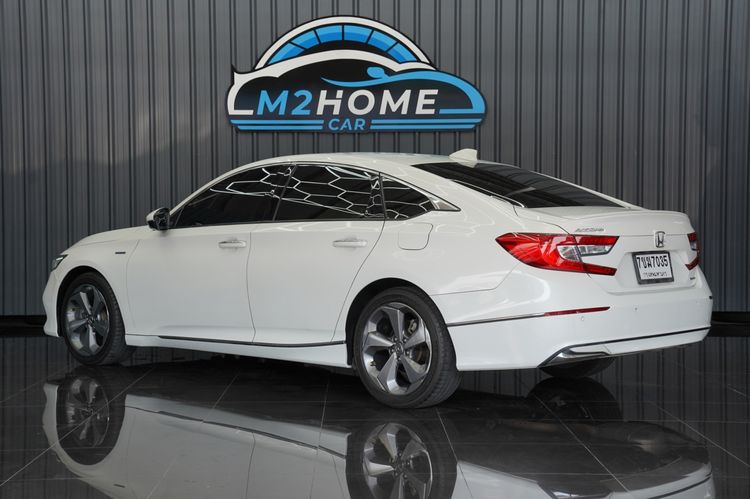 Honda Accord 2020 2.0 Hybrid Tech Sedan ไฮบริด เกียร์อัตโนมัติ ขาว รูปที่ 4