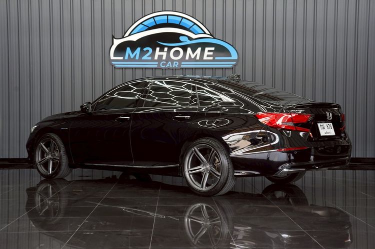 Honda Accord 2020 2.0 Hybrid Tech Sedan ไฮบริด เกียร์อัตโนมัติ ดำ รูปที่ 4