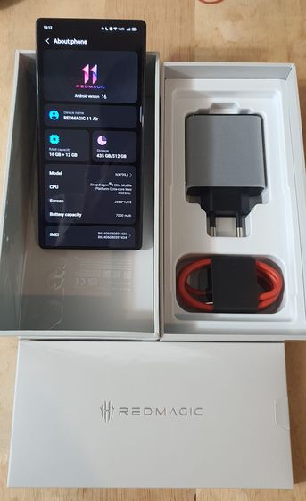 ขาย REDMAGIC 11 Air ความจุ 512GB RAM16GB 21,000 เพิ่งซื้อมาใหม่ รูปที่ 3