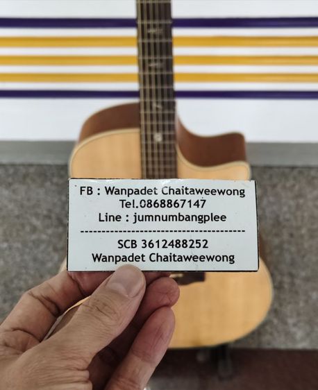 กีต้าร์โปร่ง Kazuki Rung Phranakorn Series หรั่งพระนคร GA41C รูปที่ 3