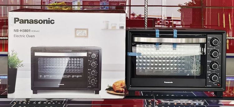 เตาอบไฟฟ้า 38 ลิตร Panasonic NB-H3801 Black