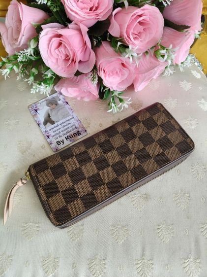 กระเป๋าสตางค์ใบยาว LV ของแท้ รูปที่ 6