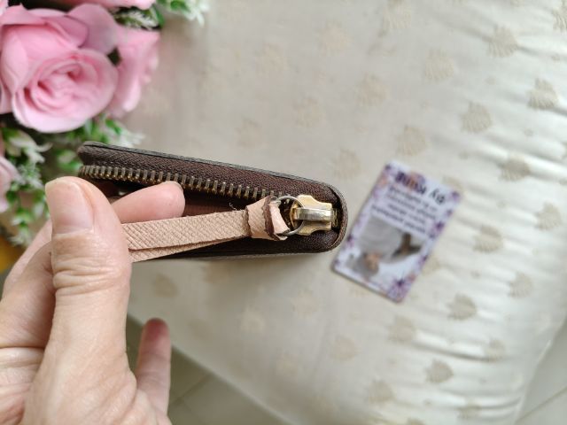 กระเป๋าสตางค์ใบยาว LV ของแท้ รูปที่ 5