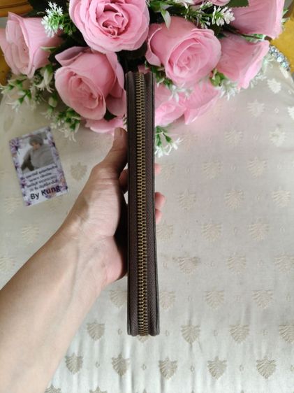 กระเป๋าสตางค์ใบยาว LV ของแท้ รูปที่ 9